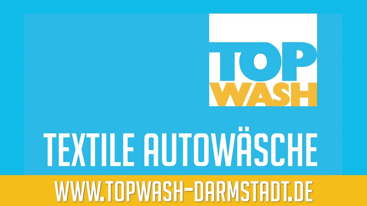Video: Textile Autowäsche bei TopWash Darmstadt