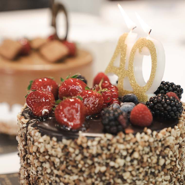 Torte zum 40-jährigen Bestehen