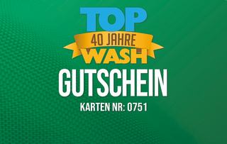 TopWash-Geschenkgutscheine
